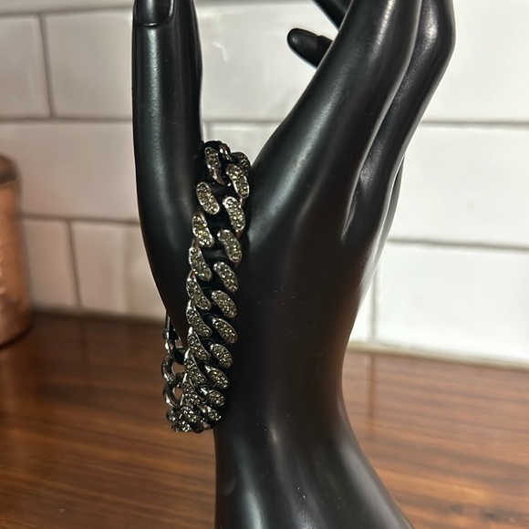 COPY - Men's Silver Bracelet - Picture 2 of 3